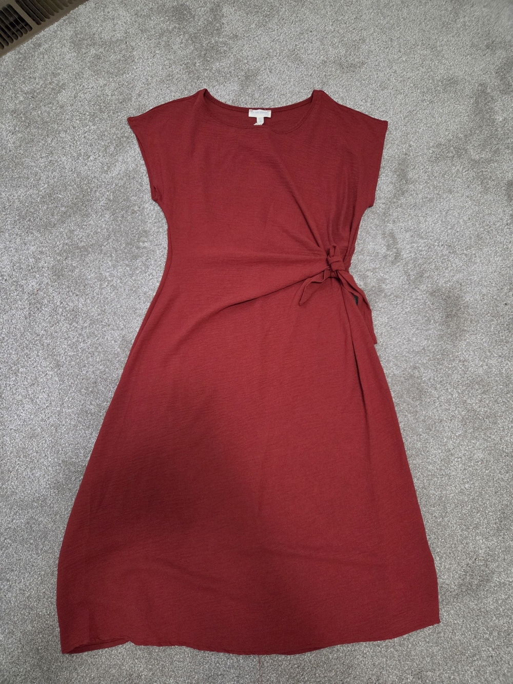 T-Shirt Style Side-Tie Dress